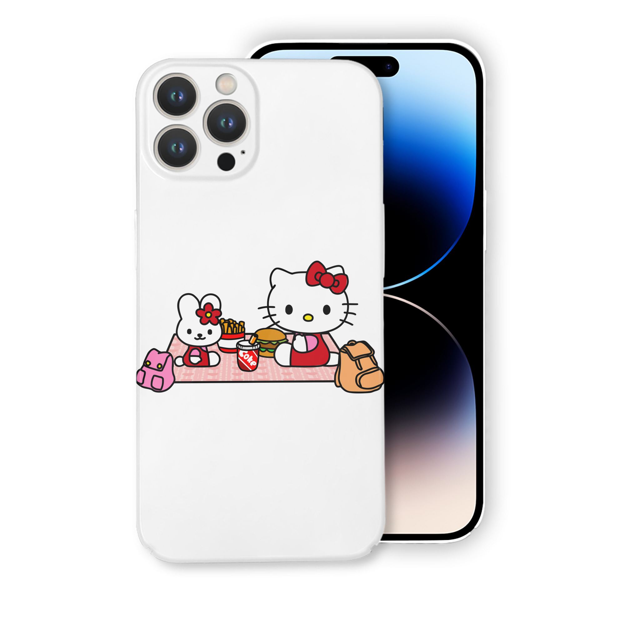 （画像用） Hello Kitty ハローキティ 【iPhone 14シリーズ対応】ハードケース